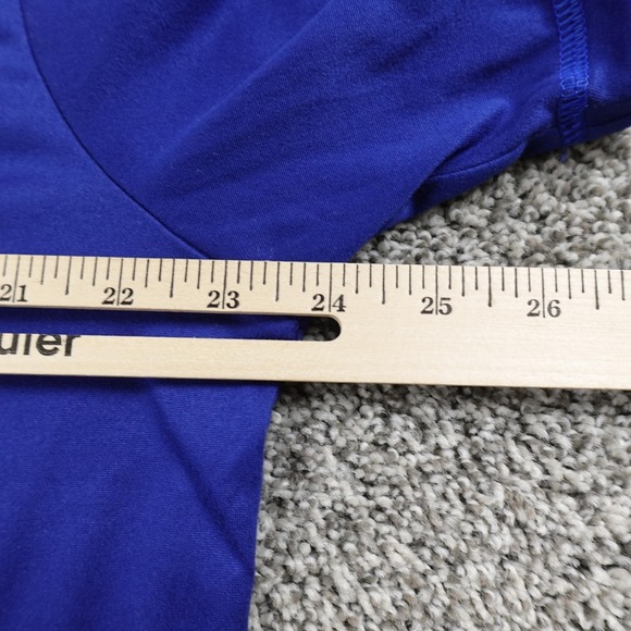 Champion Shirt Mens L Blue Performance Athletic Short Sleeve Workout Gym Run Tee - Picture 7 of 11